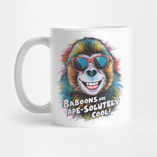 Baboon Bonanza Tee: Ape-solutely Cool Statement We Mug